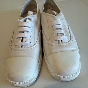 Miu Miu white shoes